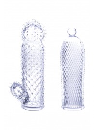 Набор из 2 прозрачных насадок на член Seductive Tickler Sleeves - NMC - в Новокуйбышевске купить с доставкой