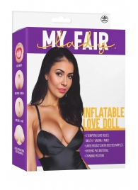 Телесная надувная секс-кукла с 3 любовными отверстиями - NMC - в Новокуйбышевске купить с доставкой