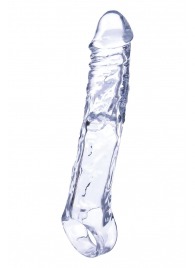 Прозрачная насадка-удлинитель Length Enhancer с подхватом - 22,3 см. - NMC - в Новокуйбышевске купить с доставкой