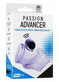 Прозрачная насадка на член Passion Advancer - NMC - в Новокуйбышевске купить с доставкой