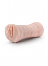 Телесный мастурбатор-вагина Ayumi с вибрацией - Blush Novelties - в Новокуйбышевске купить с доставкой