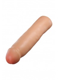 Телесная насадка-удлинитель Tenacity - 21,6 см. - Blush Novelties - в Новокуйбышевске купить с доставкой