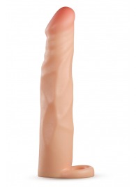 Телесная насадка-удлинитель Fortitude с подхватом - 17,7 см. - Blush Novelties - в Новокуйбышевске купить с доставкой