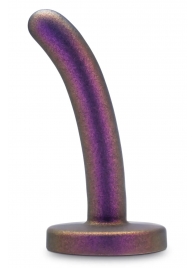 Фиолетовая насадка с гладкой поверхностью Surrender 4.75 Inch Beginner Pegging Dildo - 12 см. - Blush Novelties - купить с доставкой в Новокуйбышевске