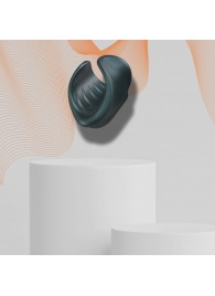 Серый сквозной мастурбатор с вибрацией Manwan Starter - Manwan - в Новокуйбышевске купить с доставкой