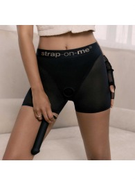 Трусики-шорты для фиксации насадок Strap-on-me Harness Lingerie Halo - size L - Strap-on-me - купить с доставкой в Новокуйбышевске