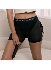 Трусики-шорты для фиксации насадок Strap-on-me Harness Lingerie Halo - size XL - Strap-on-me - купить с доставкой в Новокуйбышевске