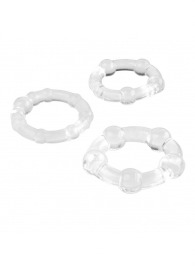 Набор из 3 эрекционных прозрачных колец - Boys of Toys - в Новокуйбышевске купить с доставкой