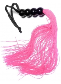 Розовая силиконовая плеть - 35,5 см. - Boys of Toys - купить с доставкой в Новокуйбышевске