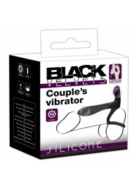 Черная насадка на член с вибрацией Couple’s Vibrator - Orion - в Новокуйбышевске купить с доставкой