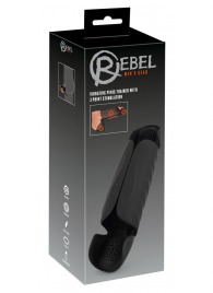 Черный вибромастурбатор с трехточечной стимуляцией Penis Trainer with 3 Point Stimulation - Orion - в Новокуйбышевске купить с доставкой