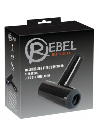 Черный мастурбатор с удобной ручкой Masturbator with 2 Functions - Orion - в Новокуйбышевске купить с доставкой