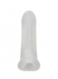 Белый фаллоудлинитель Striker - 13,5 см. - Lola Games - в Новокуйбышевске купить с доставкой