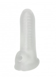 Белый фаллоудлинитель Striker - 13,5 см. - Lola Games - в Новокуйбышевске купить с доставкой