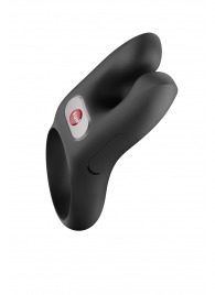 Черное эрекционное виброкольцо Nos - Fun Factory - в Новокуйбышевске купить с доставкой