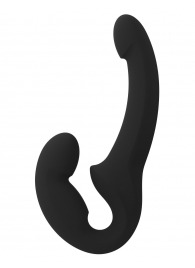 Черный безремневой страпон Share Lite - Fun Factory - купить с доставкой в Новокуйбышевске