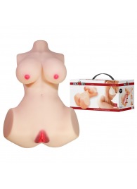 Мастурбатор-торс Aveline с 2 любовными тоннелями - Baile - в Новокуйбышевске купить с доставкой