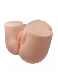 Телесный мастурбатор Julia с 2 любовными тоннелями - Baile - в Новокуйбышевске купить с доставкой