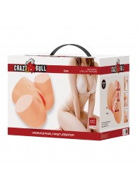 Телесный мастурбатор Liora с вибрацией - Baile - в Новокуйбышевске купить с доставкой