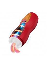 Интерактивный мастурбатор Solara с нагревом, вибрацией и поступательными движениями - Shots Media BV - в Новокуйбышевске купить с доставкой