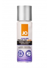Анальный охлаждающий лубрикант на силиконовой основе JO PREMIUM ANAL COOLING - 60 мл. - System JO - купить с доставкой в Новокуйбышевске
