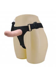 Реалистичный страпон-фаллоимитатор на трусиках Ultra Passionate Harness - 15 см. - Baile - купить с доставкой в Новокуйбышевске
