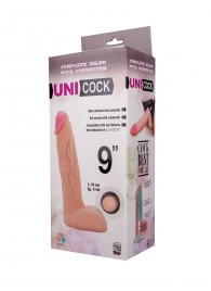 Фаллическая насадка Харнесс UNICOCK 9  - 24 см. - LOVETOY (А-Полимер) - купить с доставкой в Новокуйбышевске