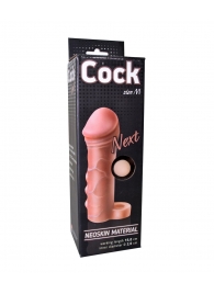 Фаллоудлинитель с кольцом COCK size M - 15 см. - LOVETOY (А-Полимер) - в Новокуйбышевске купить с доставкой