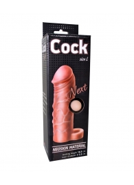 Фаллоудлинитель с кольцом COCK size L - 16,5 см. - LOVETOY (А-Полимер) - в Новокуйбышевске купить с доставкой