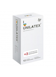Разноцветные ароматизированные презервативы Unilatex Multifruit  - 12 шт. + 3 шт. в подарок - Unilatex - купить с доставкой в Новокуйбышевске