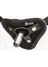Вибрострапон с двумя насадками UniStrap - 18 и 18 см. - LOVETOY (А-Полимер) - купить с доставкой в Новокуйбышевске