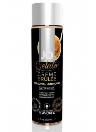 Лубрикант с ароматом крем-брюле JO GELATO CREME BRULEE - 120 мл. - System JO - купить с доставкой в Новокуйбышевске