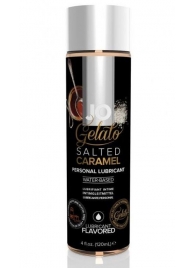 Лубрикант с ароматом солёной карамели JO GELATO SALTED CARAMEL - 120 мл. - System JO - купить с доставкой в Новокуйбышевске
