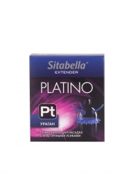 Стимулирующая насадка с усиками и шипиками Platino  Ураган - Sitabella - купить с доставкой в Новокуйбышевске