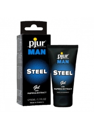 Эрекционный гель для пениса pjur MAN Steel Gel - 50 мл. - Pjur - купить с доставкой в Новокуйбышевске
