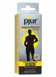 Спрей-пролонгатор длительного действия pjur SUPERHERO Strong Spray - 20 мл. - Pjur - купить с доставкой в Новокуйбышевске