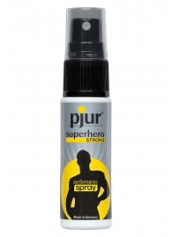 Спрей-пролонгатор длительного действия pjur SUPERHERO Strong Spray - 20 мл. - Pjur - купить с доставкой в Новокуйбышевске