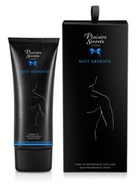 Возбуждающий крем для мужчин Nuit Ardente Creme Performante Plaisirs Secrets - 60 мл. - Plaisir Secret - купить с доставкой в Новокуйбышевске