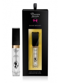 Стимулирующий блеск для губ Baiser Brulant Gloss Plaisirs Secrets - 7 мл. - Plaisir Secret - купить с доставкой в Новокуйбышевске