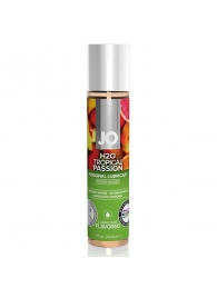 Смазка с ароматом тропических фруктов JO Flavored Tropical Passion - 30 мл. - System JO - купить с доставкой в Новокуйбышевске