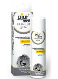 Гипоаллергенный силиконовый лубрикант pjur MED Premium glide - 100 мл. - Pjur - купить с доставкой в Новокуйбышевске