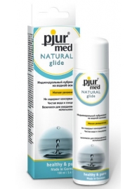 Нейтральный лубрикант на водной основе pjur MED Natural glide - 100 мл. - Pjur - купить с доставкой в Новокуйбышевске