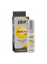 Обезболивающий анальный спрей pjur ANALYSE ME - 20 мл. - Pjur - купить с доставкой в Новокуйбышевске