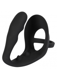 Эрекционное кольцо с подхватом мошонки и анальным отростком для воздействия на простату - Orion - в Новокуйбышевске купить с доставкой