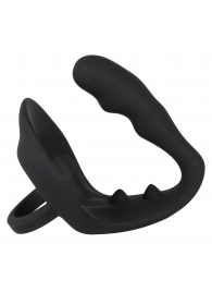 Эрекционное кольцо с подхватом мошонки и анальным отростком для воздействия на простату - Orion - в Новокуйбышевске купить с доставкой