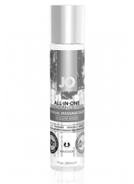 Массажный гель ALL-IN-ONE Massage Oil Sensual нейтральный - 30 мл. - System JO - купить с доставкой в Новокуйбышевске