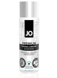 Охлаждающий лубрикант на силиконовой основе JO Personal Premium Lubricant Cooling - 60 мл. - System JO - купить с доставкой в Новокуйбышевске
