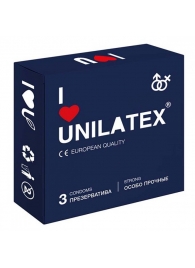 Ультрапрочные презервативы Unilatex Extra Strong - 3 шт. - Unilatex - купить с доставкой в Новокуйбышевске