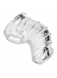 Насадка для ограничения эрекции Detained Soft Body Chastity Cage - XR Brands - купить с доставкой в Новокуйбышевске