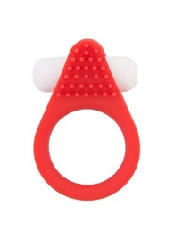 Красное эрекционное кольцо LIT-UP SILICONE STIMU RING 1 RED - Dream Toys - в Новокуйбышевске купить с доставкой